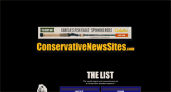 Desktop Screenshot of conservativenewssites.com